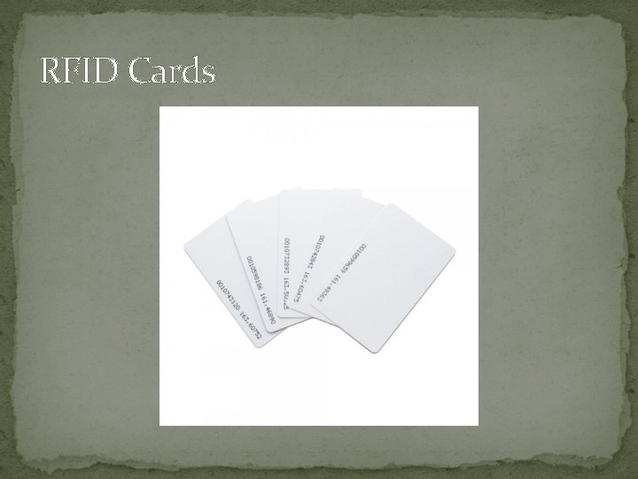 RFID Cards 