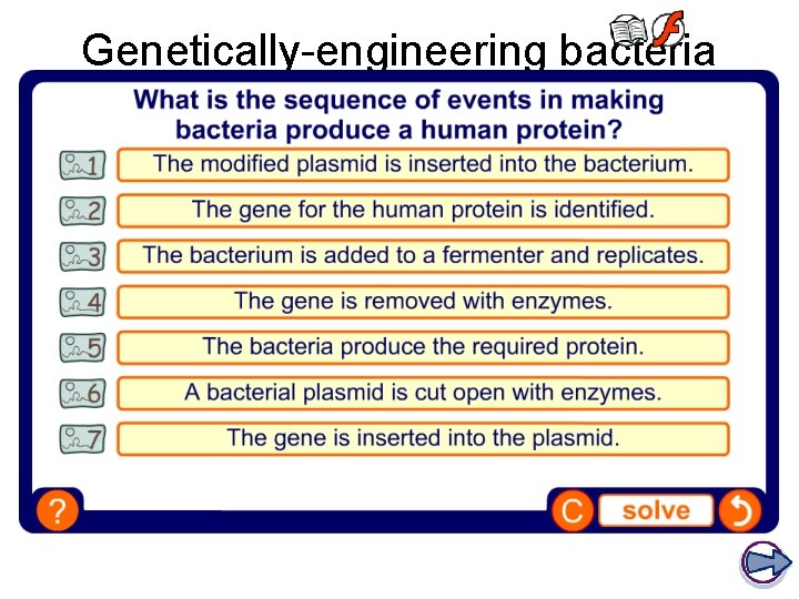 Genetically-engineering bacteria 