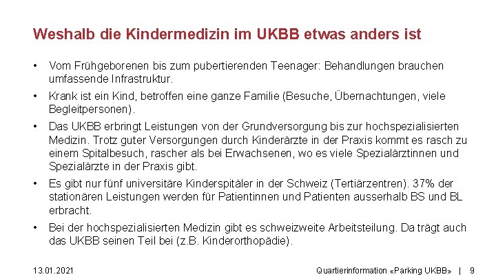 Weshalb die Kindermedizin im UKBB etwas anders ist • Vom Frühgeborenen bis zum pubertierenden
