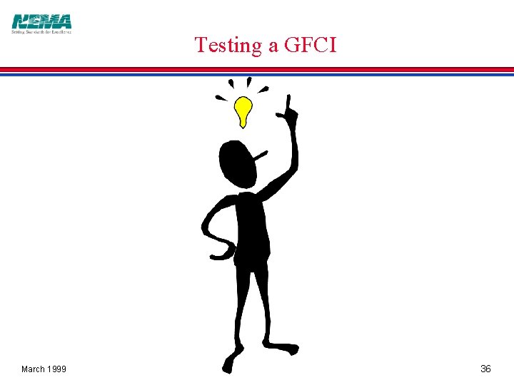 Testing a GFCI March 1999 36 