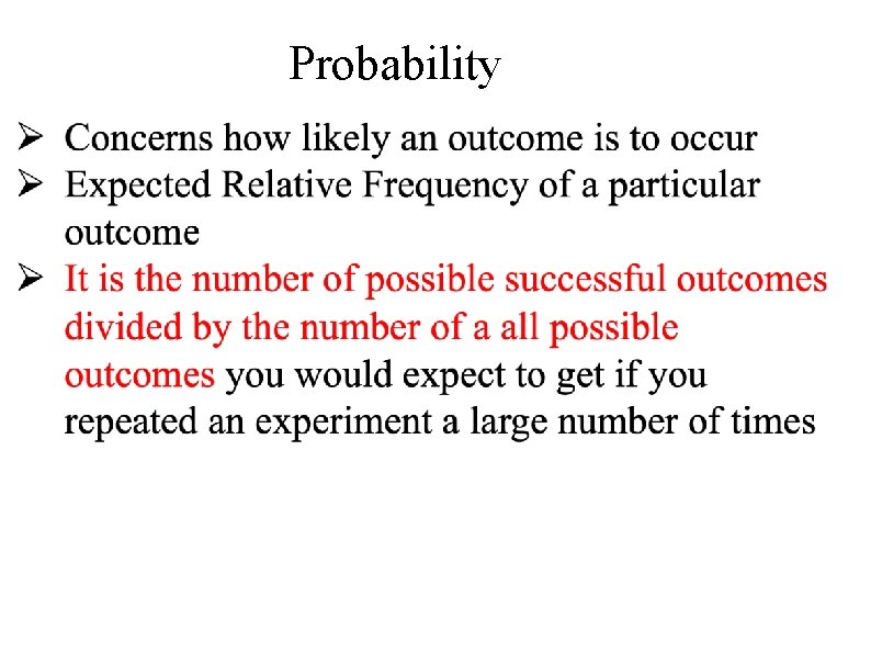 Probability 