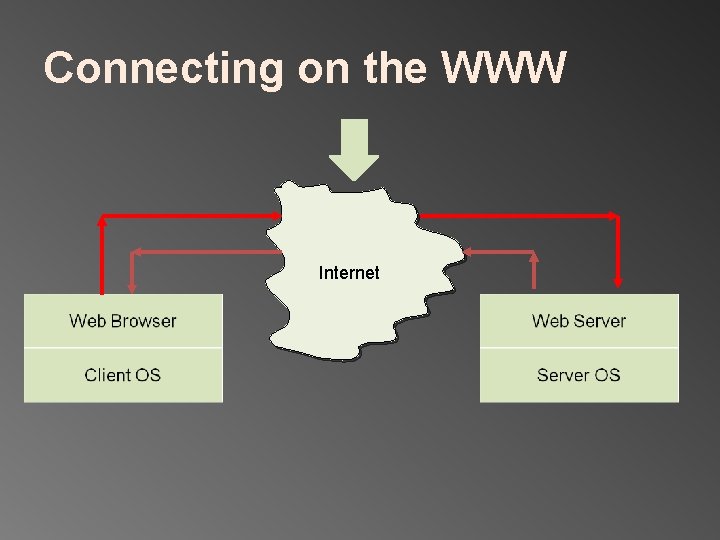 Connecting on the WWW Internet 