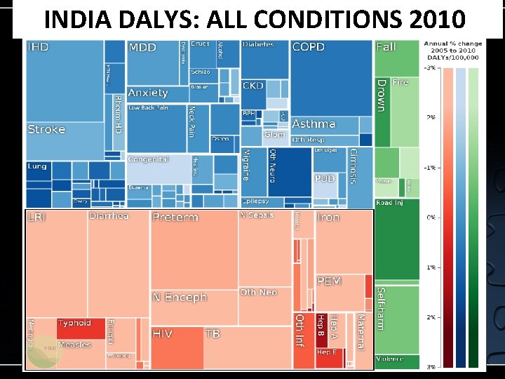 INDIA DALYS: ALL CONDITIONS 2010 