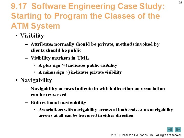 9. 17 Software Engineering Case Study: Starting to Program the Classes of the ATM