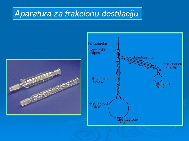 Aparatura za frakcionu destilaciju 