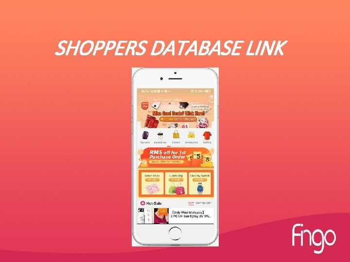 SHOPPERS DATABASE LINK 