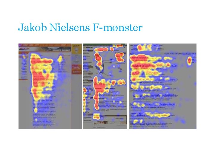 Jakob Nielsens F-mønster 
