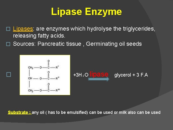 EXP 4 ENZYMATIC DIGESTION OF FAT BY PANCREATIC