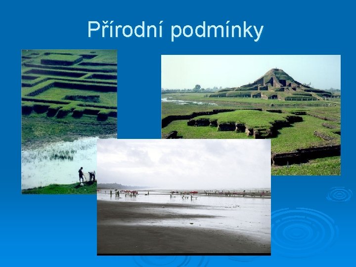 Přírodní podmínky 