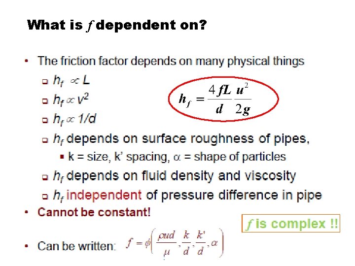 Whatis isf fdependent on? 