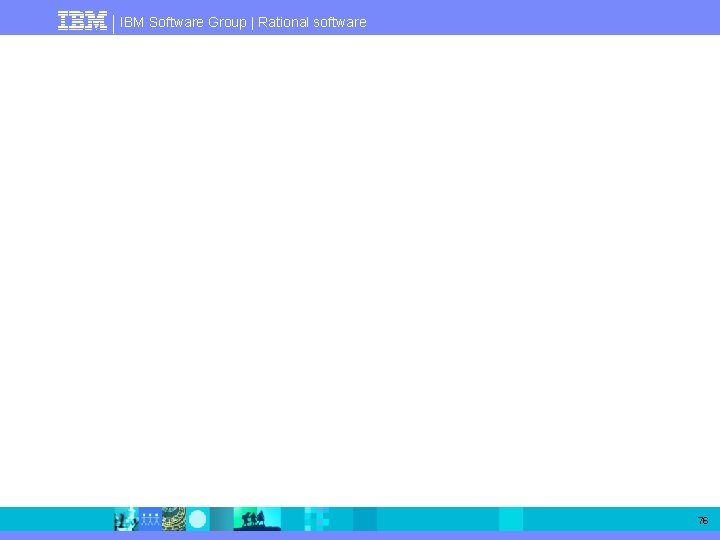 IBM Software Group | Rational software 76 