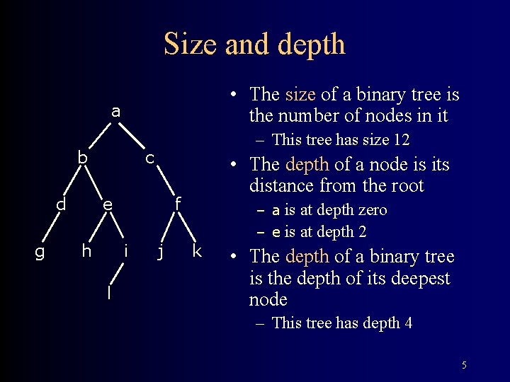 Binary Trees Linear data structures Here are some