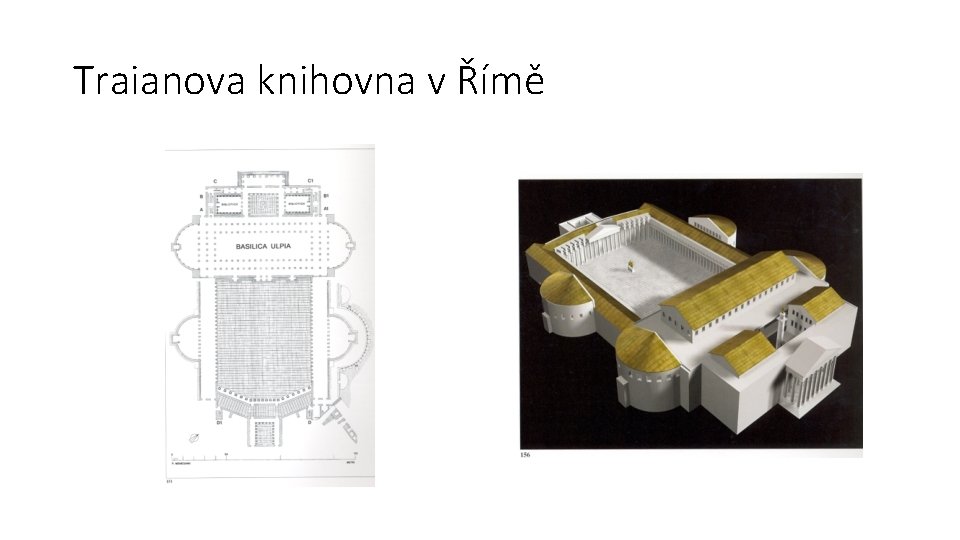 Traianova knihovna v Římě 