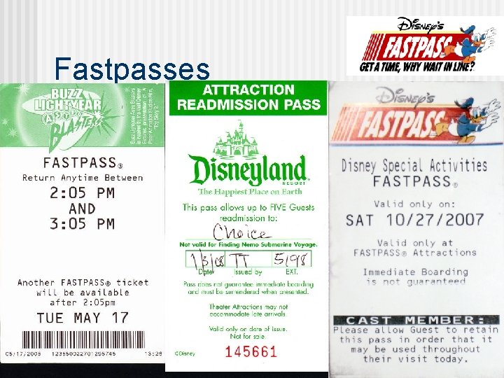 Fastpasses 