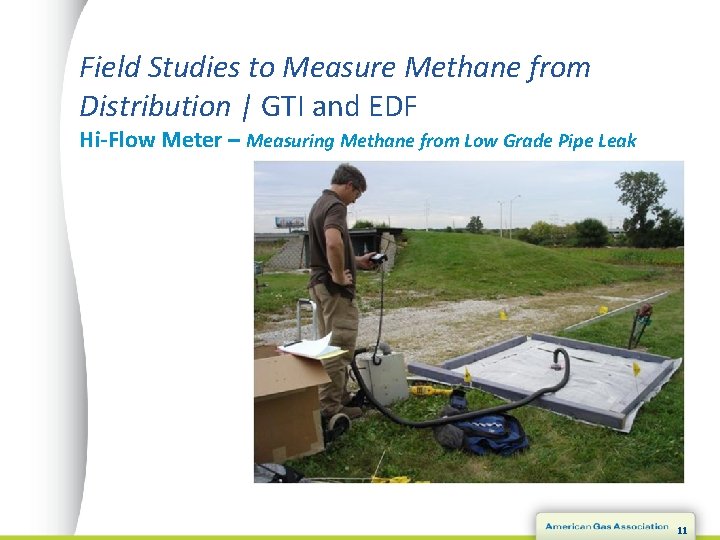 Field Studies to Measure Methane from Distribution | GTI and EDF Hi-Flow Meter –