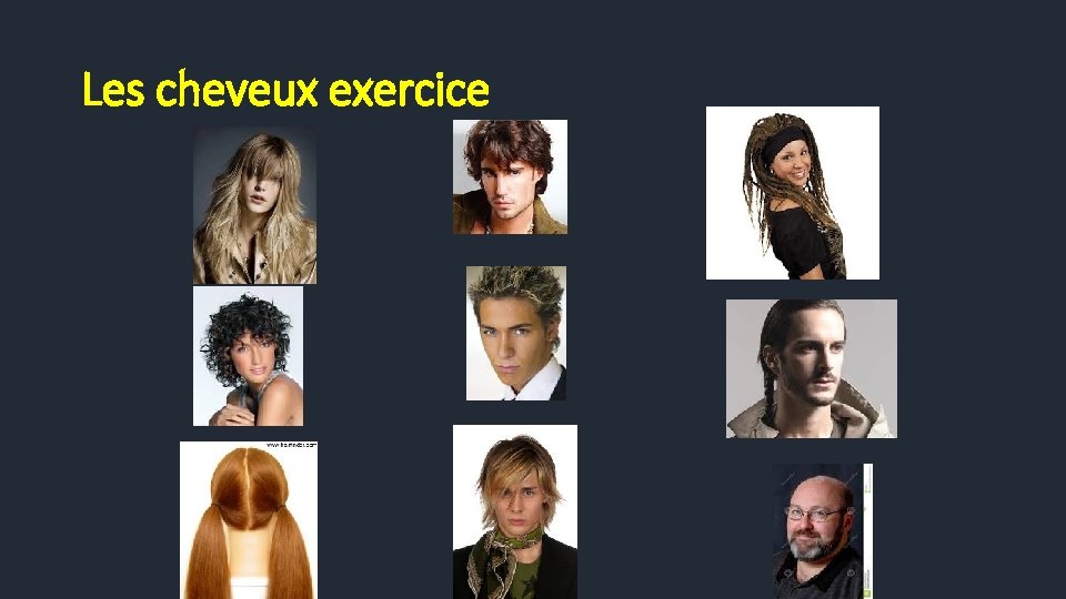 Les cheveux exercice 