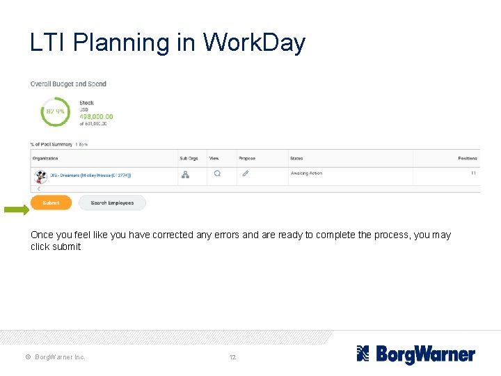 LTI Planning in Work. Day Once you feel like you have corrected any errors