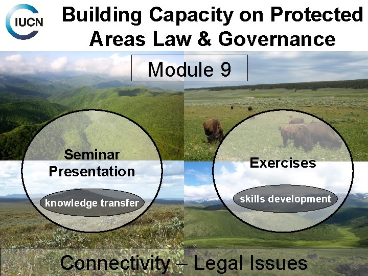 Building Capacity on Protected Areas Law & Governance Module 9 Seminar Presentation Exercises knowledge