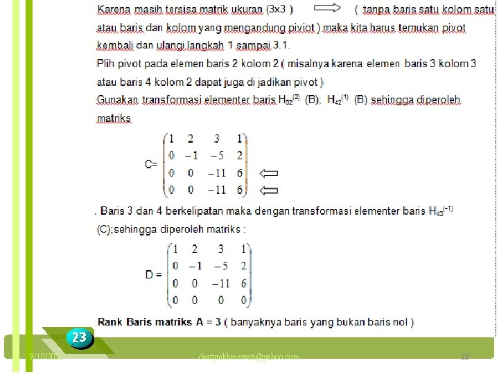 23 9/10/2021 destyrakhmawati@yahoo. com 23 