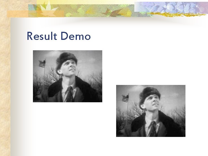 Result Demo 