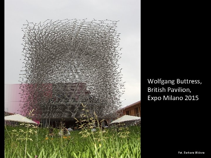 Wolfgang Buttress, British Pavilion, Expo Milano 2015 Fot. Barbara Widera 