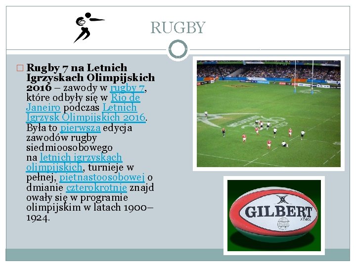 RUGBY � Rugby 7 na Letnich Igrzyskach Olimpijskich 2016 – zawody w rugby 7,