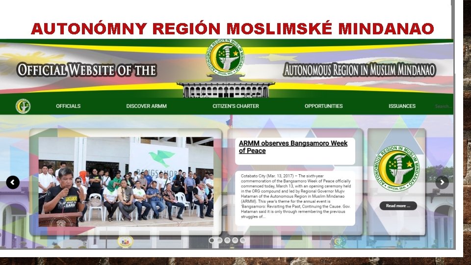 AUTONÓMNY REGIÓN MOSLIMSKÉ MINDANAO 