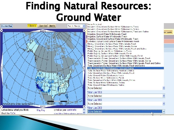 Finding Natural Resources: Ground Water 