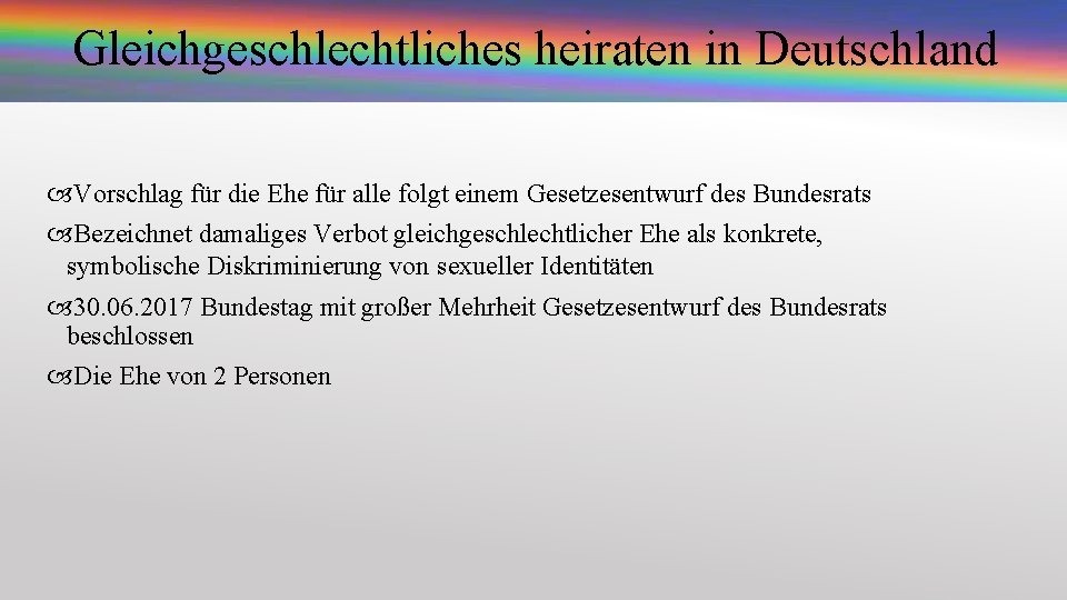 Gleichgeschlechtliches heiraten in Deutschland Vorschlag für die Ehe für alle folgt einem Gesetzesentwurf des