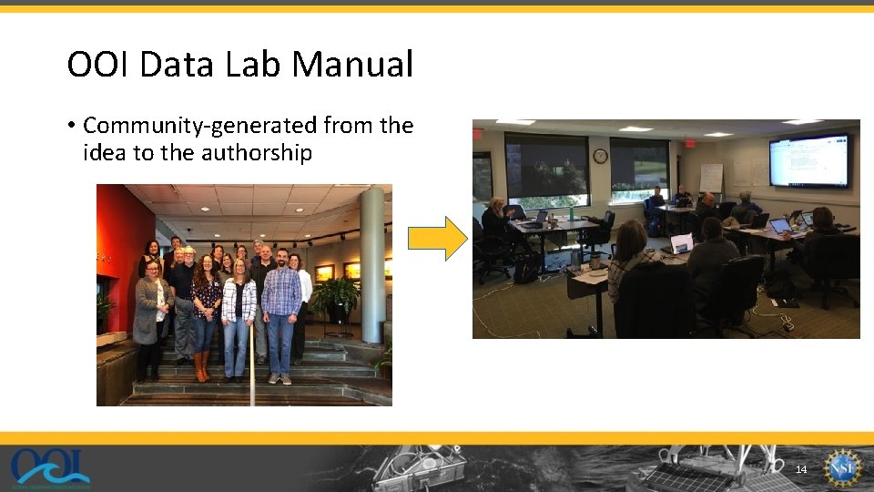 OOI Data Lab Manual • Community-generated from the idea to the authorship 14 