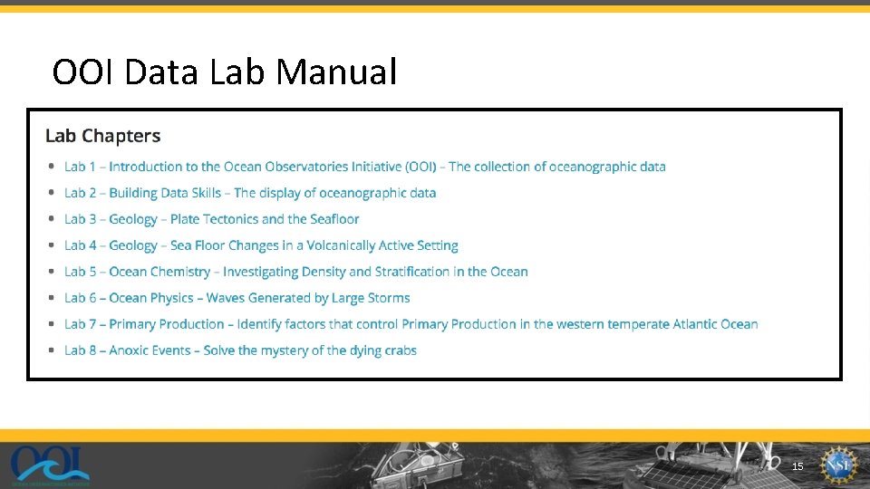 OOI Data Lab Manual 15 