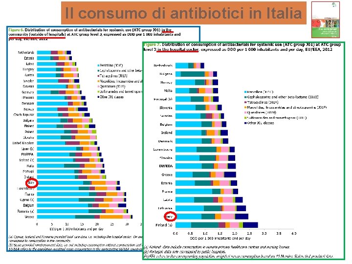 Il consumo di antibiotici in Italia 
