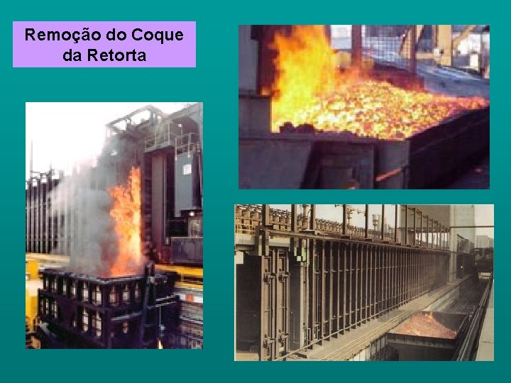 Remoção do Coque da Retorta 