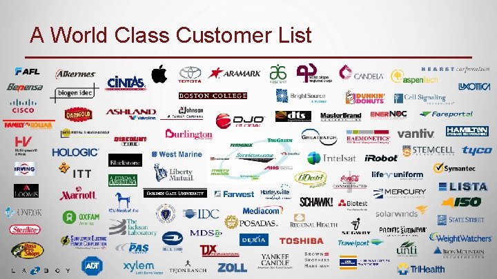 A World Class Customer List 