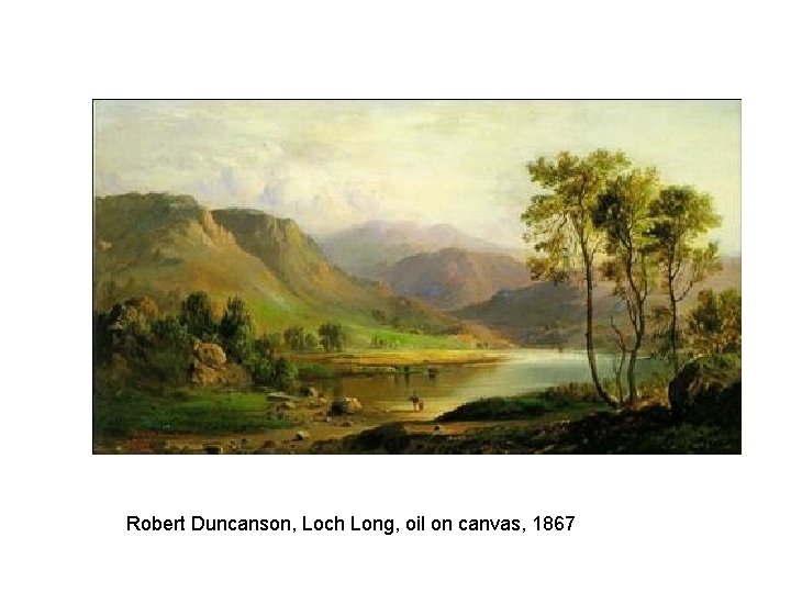 Robert Duncanson, Loch Long, oil on canvas, 1867 