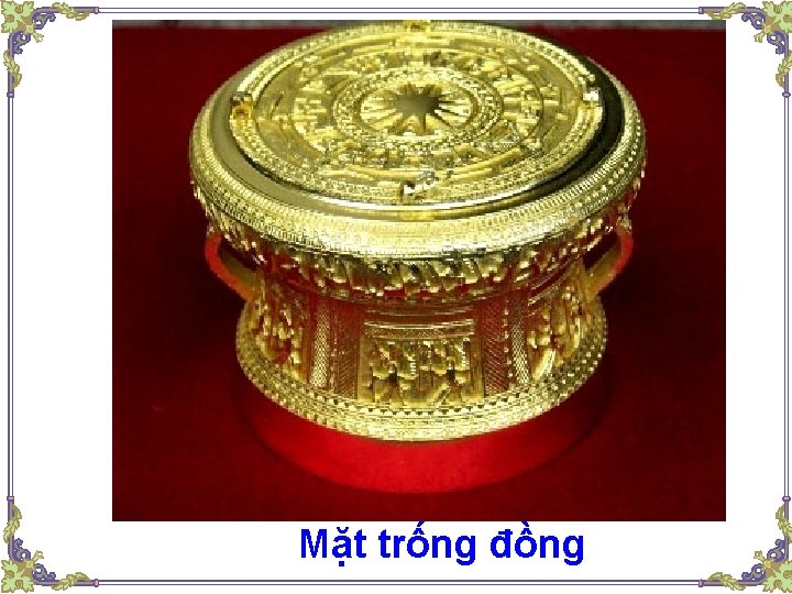 Mặt trống đồng 