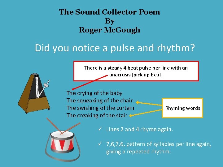 The Sound Collector Poem By Roger Mc Gough