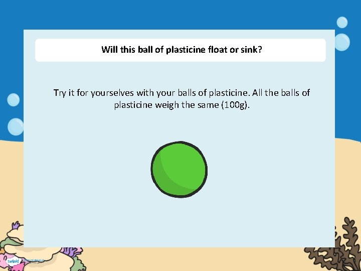 Sinking The Boat Investigation A task setting Powerpoint
