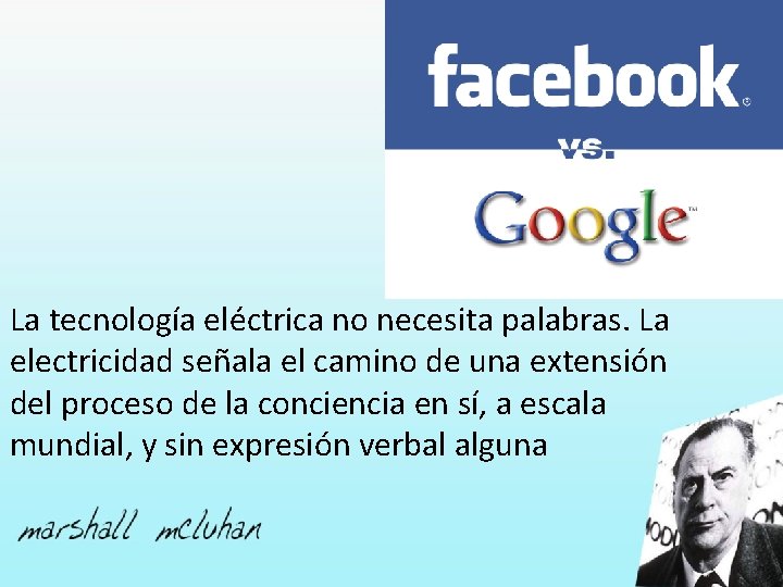 La tecnología eléctrica no necesita palabras. La electricidad señala el camino de una extensión