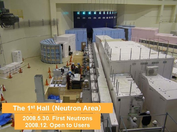 The 1 st Hall Container Mercury Target for Neutrons Muon Production Area Rail Experimental