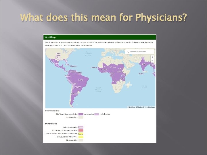 What does this mean for Physicians? 