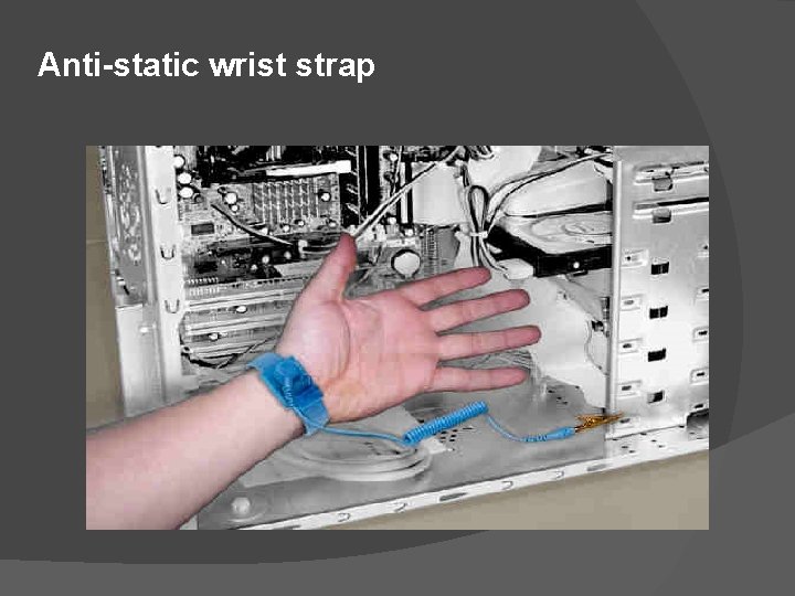 Anti-static wrist strap 