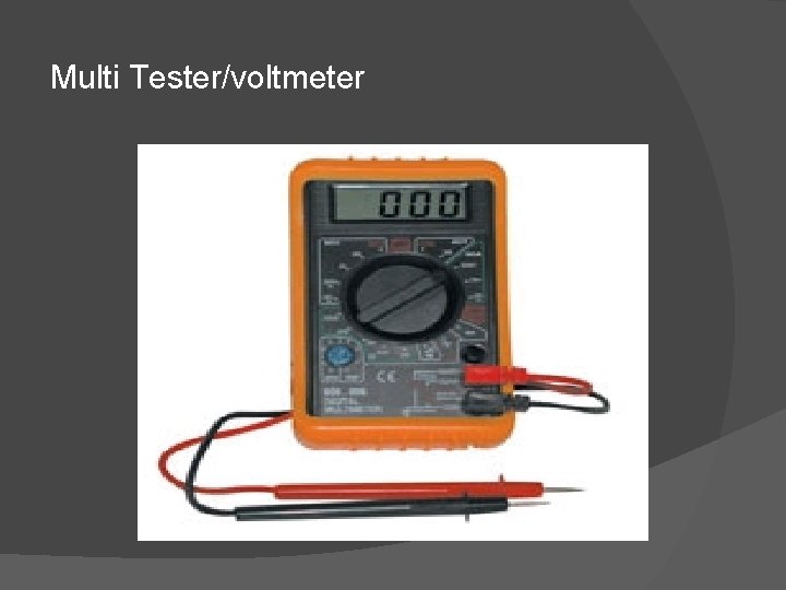 Multi Tester/voltmeter 