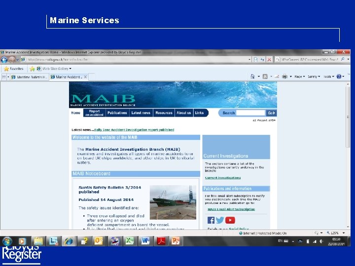 Marine Services 