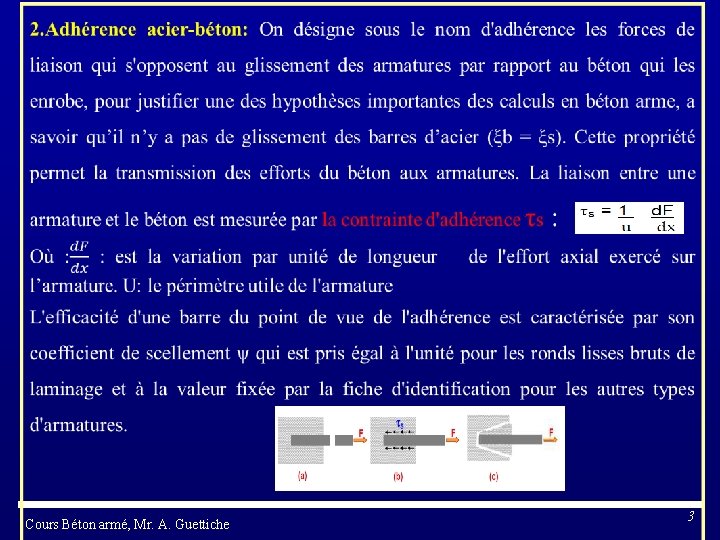 Cours Béton armé, Mr. A. Guettiche 3 