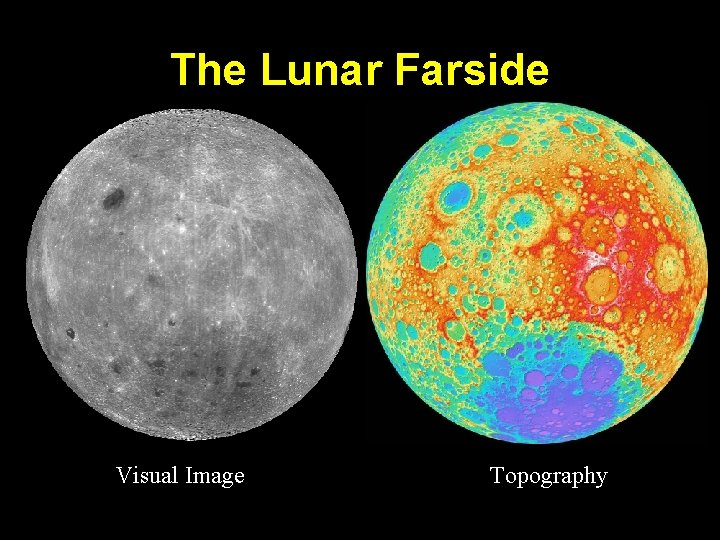 The Lunar Farside Visual Image Topography 