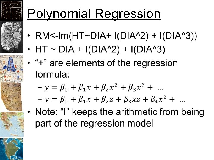 GLMs Before we talk about GENERALIZED Linear Models