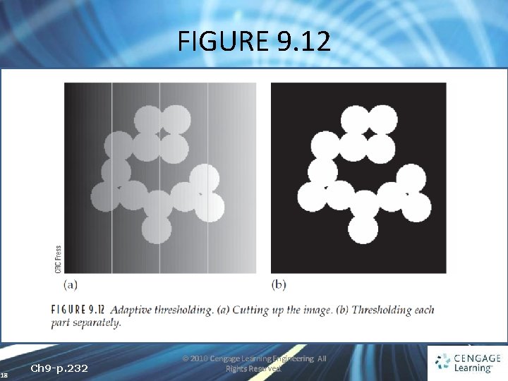 FIGURE 9. 12 18 Ch 9 -p. 232 © 2010 Cengage Learning Engineering. All
