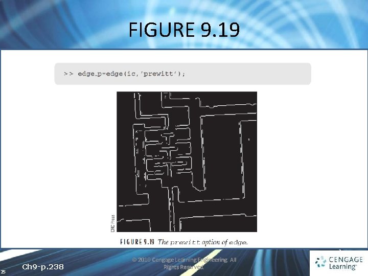FIGURE 9. 19 25 Ch 9 -p. 238 © 2010 Cengage Learning Engineering. All