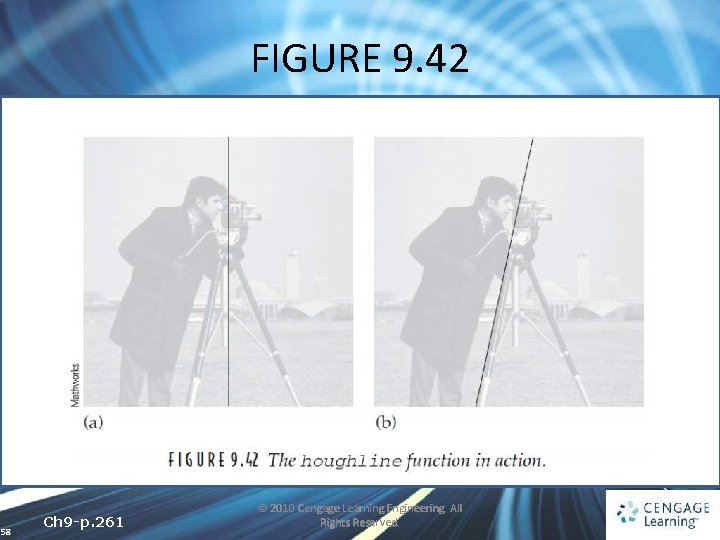 FIGURE 9. 42 58 Ch 9 -p. 261 © 2010 Cengage Learning Engineering. All